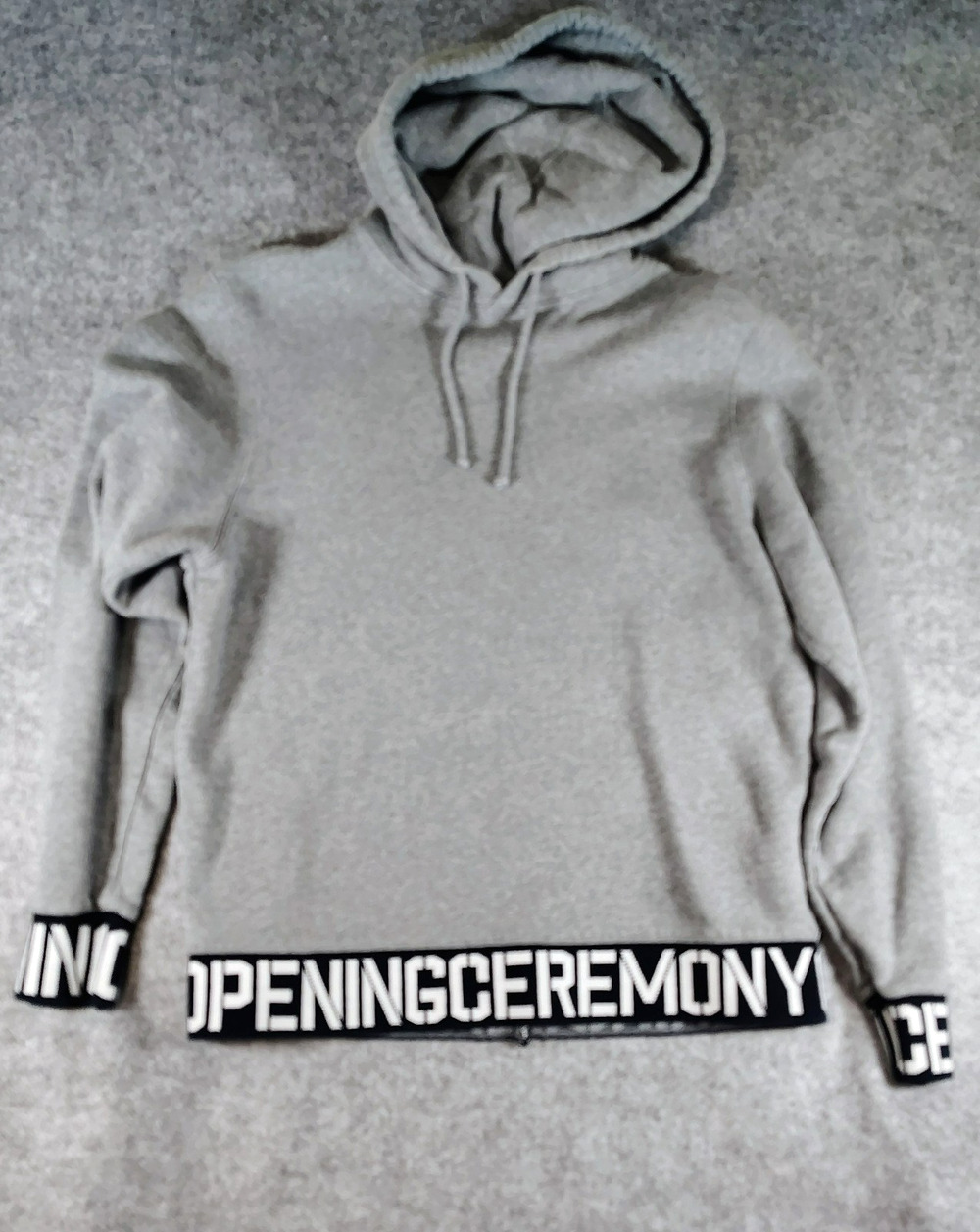 Opening Ceremony Elastic Logo Hoodie Size M
